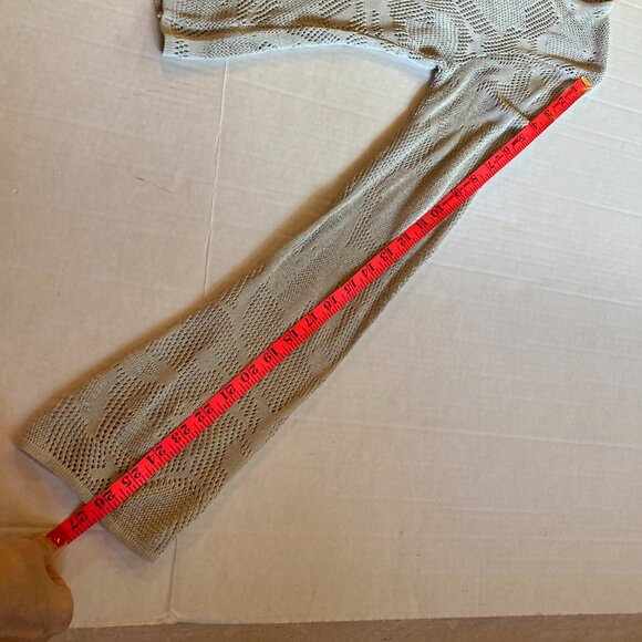 Chloe Light Blue Crochet-like Sweater Top Medium - Picture 8 of 8